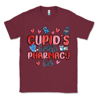 Burgundy cupid's favorite pharmacy tech Classic Tee - MaliasSmallBusiness