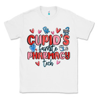 White cupid's favorite pharmacy tech Classic Tee - MaliasSmallBusiness
