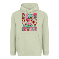 Matcha Cupid find me a cowboy Valentine's Day Heavyweight Hoodie - HowdyJamesFarm