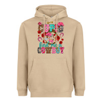 Mushroom Cupid find me a cowboy Valentine's Day Heavyweight Hoodie - HowdyJamesFarm
