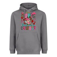 Storm Cupid find me a cowboy Valentine's Day Heavyweight Hoodie - HowdyJamesFarm