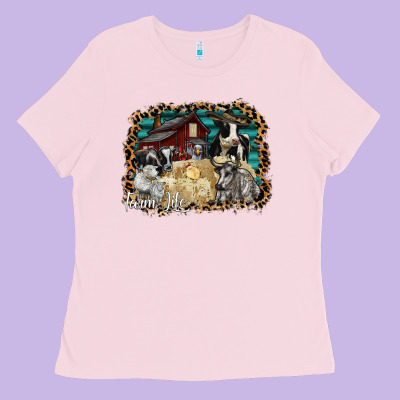 Farm Life 2 Ladies Tee Designed By Sublimationcraftshop