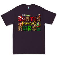 Plum santas favorite nurse Premium Tee - AdoDesignShop