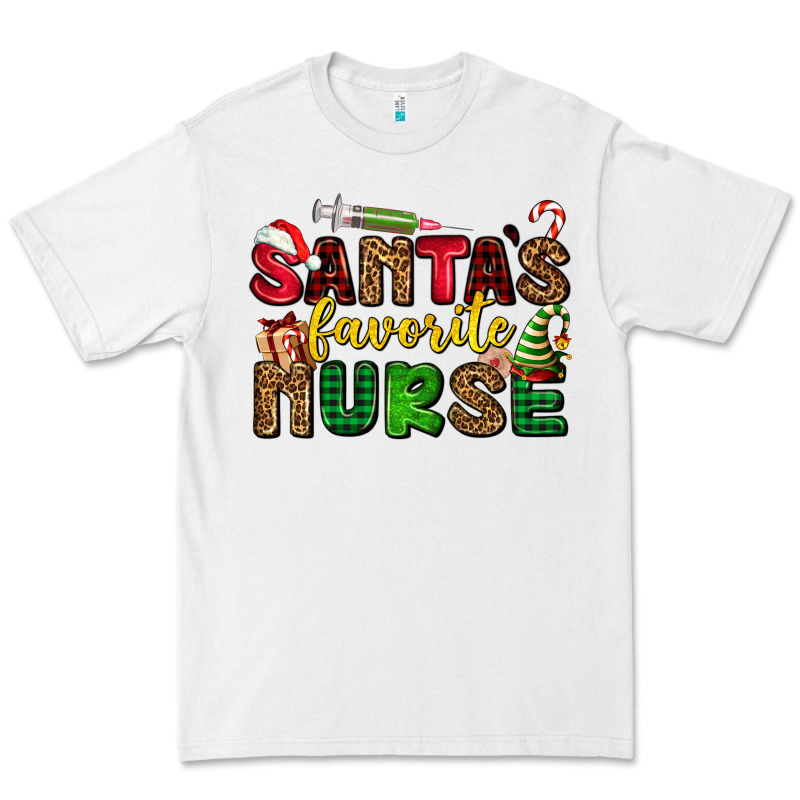 Santas Favorite Nurse Premium Tee by AdoDesignShop | Teevron