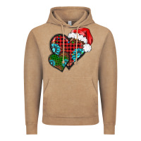 Vintage Coffee Christmas heart gemstones leopard Vintage Hoodie - BarkalooDesign
