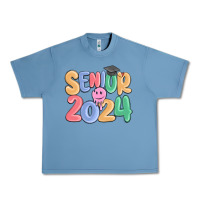 Pebble Blue senior 2024 Urban Heavy Tee - MaliasSmallBusiness