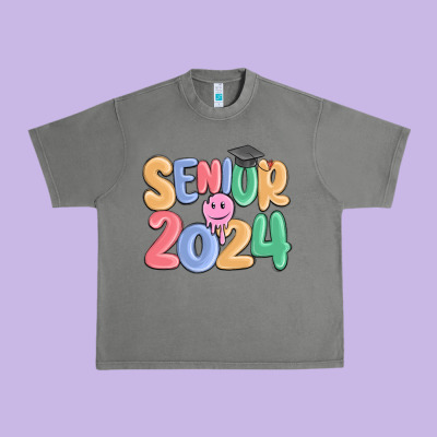 Senior 2024 Urban Heavy Tee Designed By Maliassmallbusiness