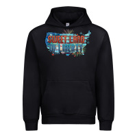 Black Sweet land of liberty Urban Hoodie - FaDigitalArtStudio