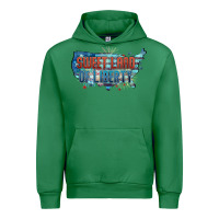 Emerald Sweet land of liberty Urban Hoodie - FaDigitalArtStudio