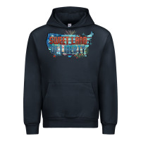 Navy Sweet land of liberty Urban Hoodie - FaDigitalArtStudio