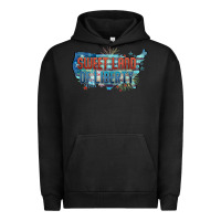 Pigment Black Sweet land of liberty Urban Hoodie - FaDigitalArtStudio