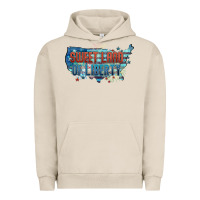 Pigment French Oak Sweet land of liberty Urban Hoodie - FaDigitalArtStudio