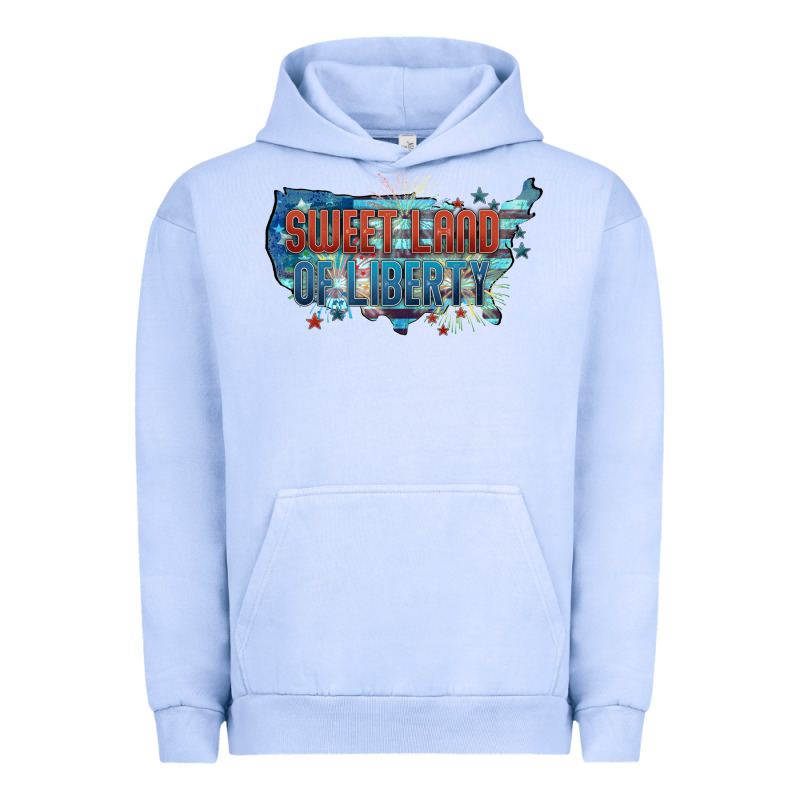 Sweet Land Of Liberty Urban Hoodie by FaDigitalArtStudio | Teevron
