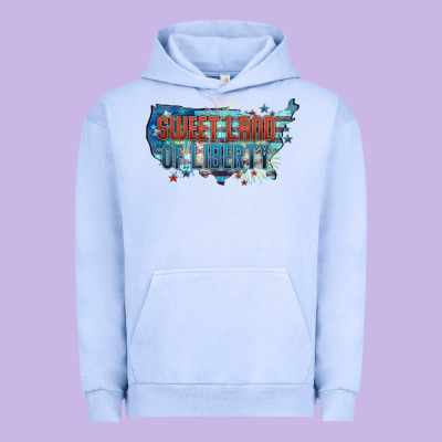 Sweet Land Of Liberty Urban Hoodie Designed By Fadigitalartstudio