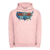 Pigment Salmon Sweet land of liberty Urban Hoodie - FaDigitalArtStudio