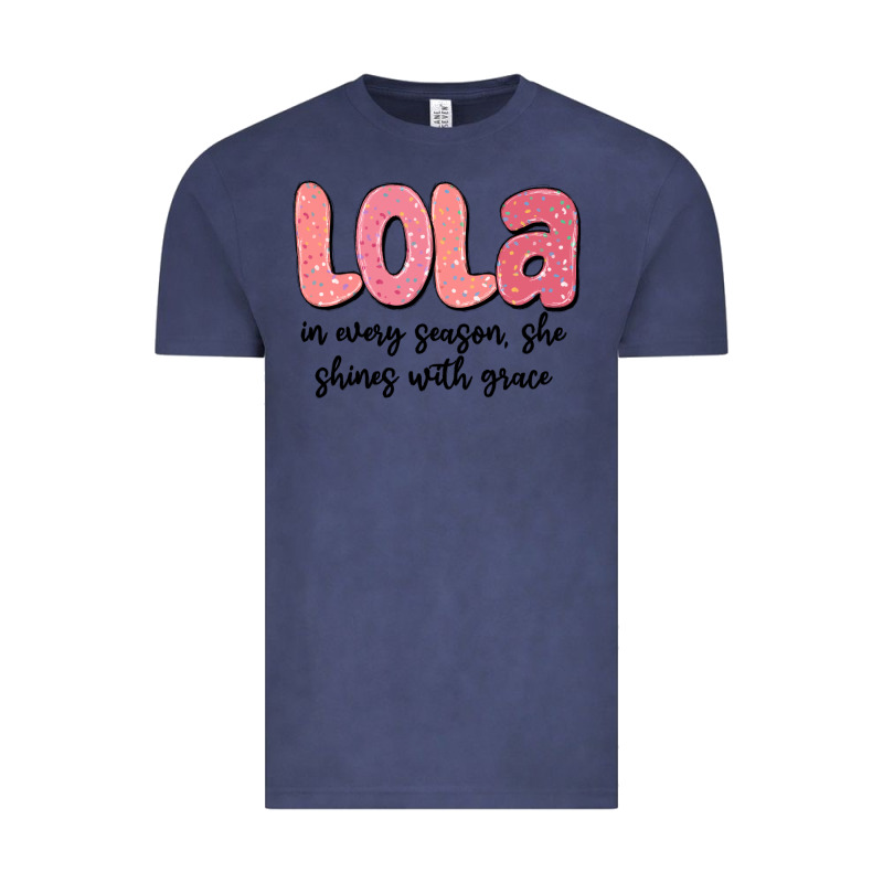Lola In Every Season, She Shines With Grace Vintage Tee by MaliasSmallBusiness | Teevron