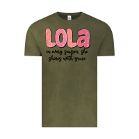 Vintage Olive lola in every season, she shines with grace Vintage Tee - MaliasSmallBusiness