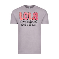 Vintage Zinc lola in every season, she shines with grace Vintage Tee - MaliasSmallBusiness
