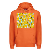 Carrot retro smiley faces Premium Hoodie - TumblerDesignByShophia