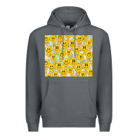 Rock retro smiley faces Premium Hoodie - TumblerDesignByShophia