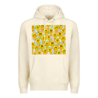 Sandshell retro smiley faces Premium Hoodie - TumblerDesignByShophia