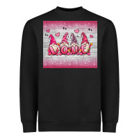 Black valentine's day gnomes Heavyweight Sweatshirt - MaliasSmallBusiness