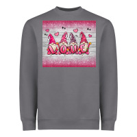 Storm valentine's day gnomes Heavyweight Sweatshirt - MaliasSmallBusiness