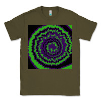 Army Green halloween tie dye pattern black Classic Tee - RanaPortraitStore
