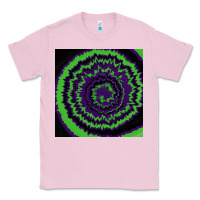 Bubblegum Pink halloween tie dye pattern black Classic Tee - RanaPortraitStore