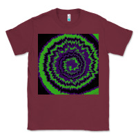 Burgundy halloween tie dye pattern black Classic Tee - RanaPortraitStore