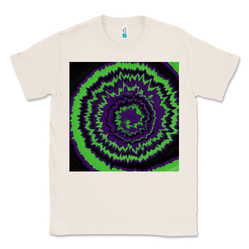 Halloween Tie Dye Pattern Black Classic Tee by RanaPortraitStore | Teevron