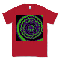 Red halloween tie dye pattern black Classic Tee - RanaPortraitStore