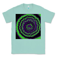 Seafoam halloween tie dye pattern black Classic Tee - RanaPortraitStore