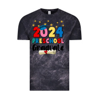 Cloud Black 2024 preschool graduate Vintage Tee - JahusDesignShop
