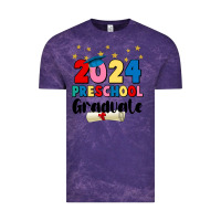 Cloud Purple 2024 preschool graduate Vintage Tee - JahusDesignShop