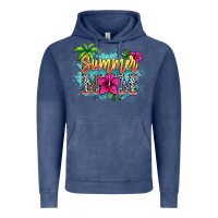 Vintage Denim summer mom Vintage Hoodie - NancyCooperArtShop