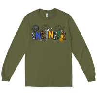 Army Green engineer Long Sleeve Tee - NancyCooperArtShop