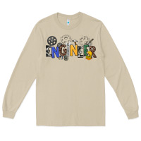 Mushroom engineer Long Sleeve Tee - NancyCooperArtShop