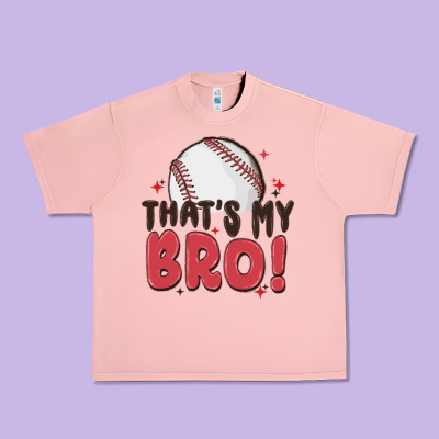 That's My Bro Urban Heavy Tee Designed By Maliassmallbusiness