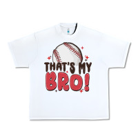 White that's my bro Urban Heavy Tee - MaliasSmallBusiness