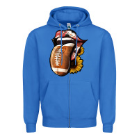 True Royal football Zipper Hoodie - Jasminsmagicworld