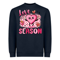 Navy love season Heavyweight Sweatshirt - MaliasSmallBusiness