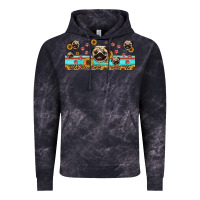 Cloud Black western pug dogs Vintage Hoodie - Jasminsmagicworld