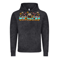Vintage Black western pug dogs Vintage Hoodie - Jasminsmagicworld