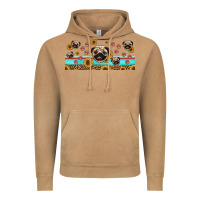 Vintage Camel western pug dogs Vintage Hoodie - Jasminsmagicworld