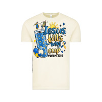 Vintage Arctic down syndrome jesus fills my cup Vintage Tee - MaliasSmallBusiness