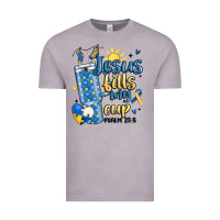 Vintage Zinc down syndrome jesus fills my cup Vintage Tee - MaliasSmallBusiness