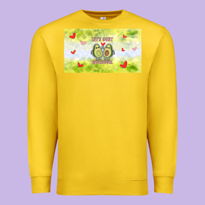 Let's Just Avocudde Premium Sweatshirt Designed By Tumblerdesignbyshophia