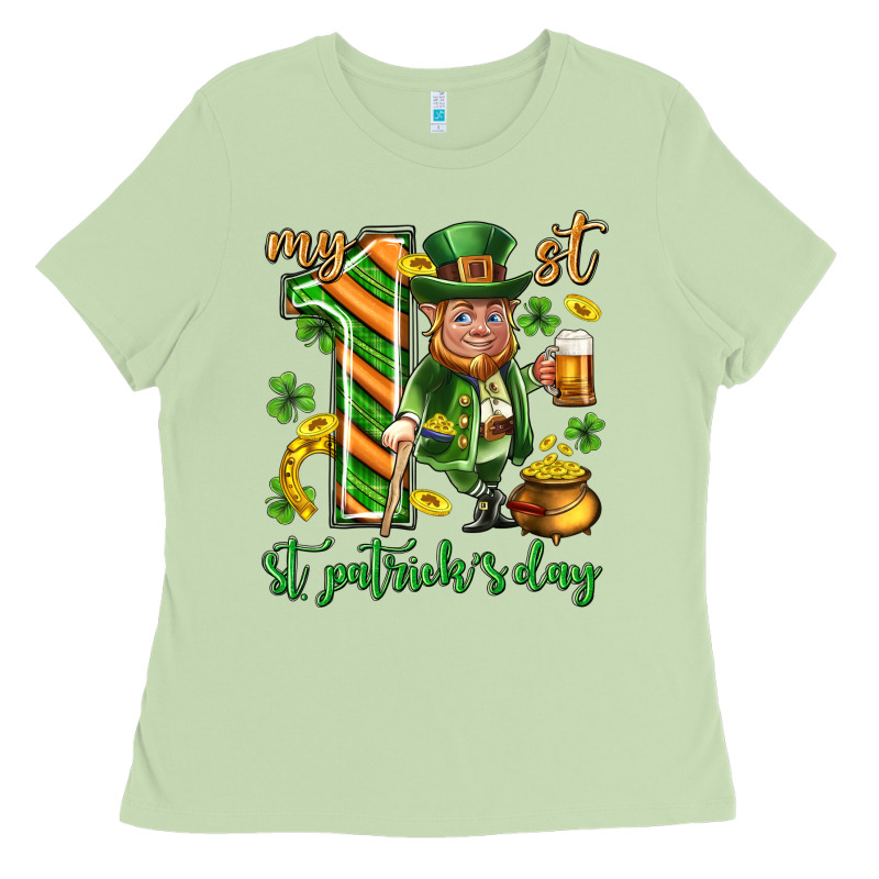 My 1 St St. Patricks Day Ladies Tee by Neo Western | Teevron