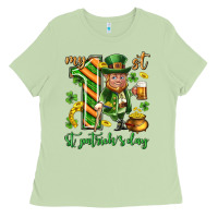 Matcha My 1 st st. patricks day Ladies Tee - Neo Western